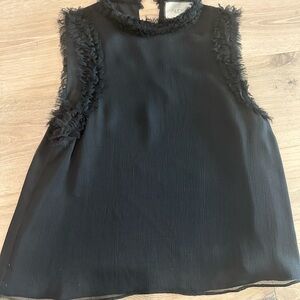 Alexis Women's Black Sleeveless Top Size Medium